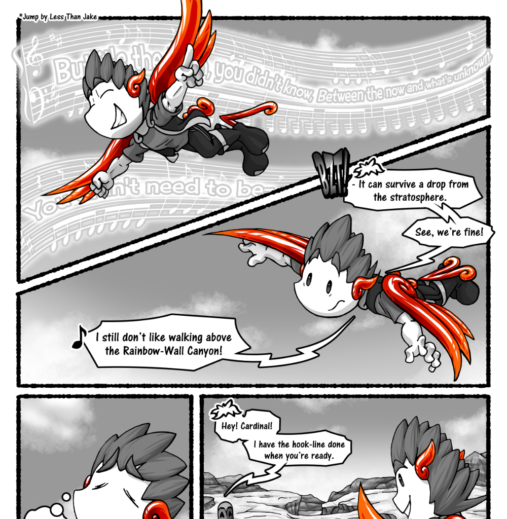 Skies Under Avalon - Episode 313, Page 1: Twist Turn Down Half-Canyon Part 1