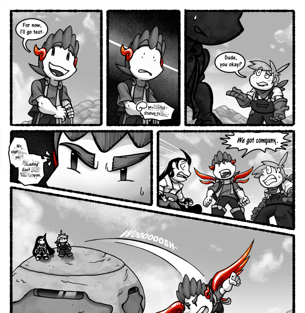 Skies Under Avalon - Episode 316, Page 1: Twist Turn Down Half-Canyon Part 4