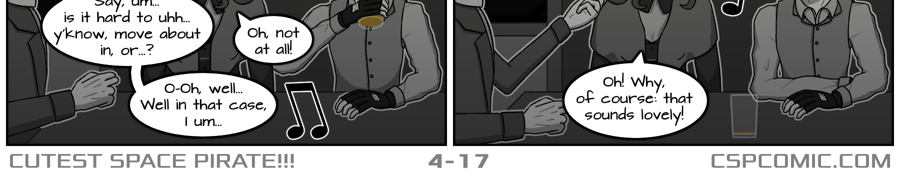 Cutest Space Pirate!!! - Episode 110, Page 1: Chapter 4 Page 17
