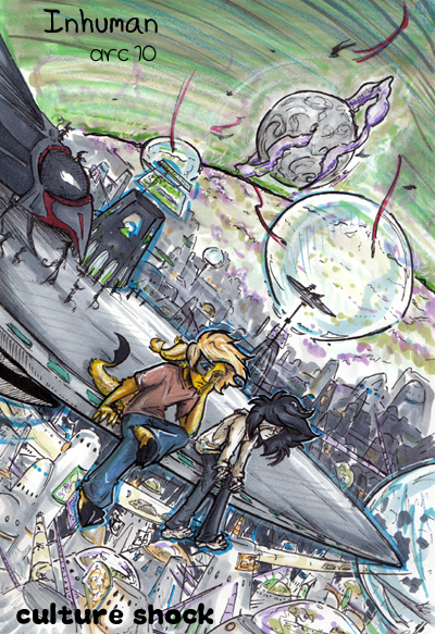 Inhuman  - Episode 427, Page 1: cultureshock-splash