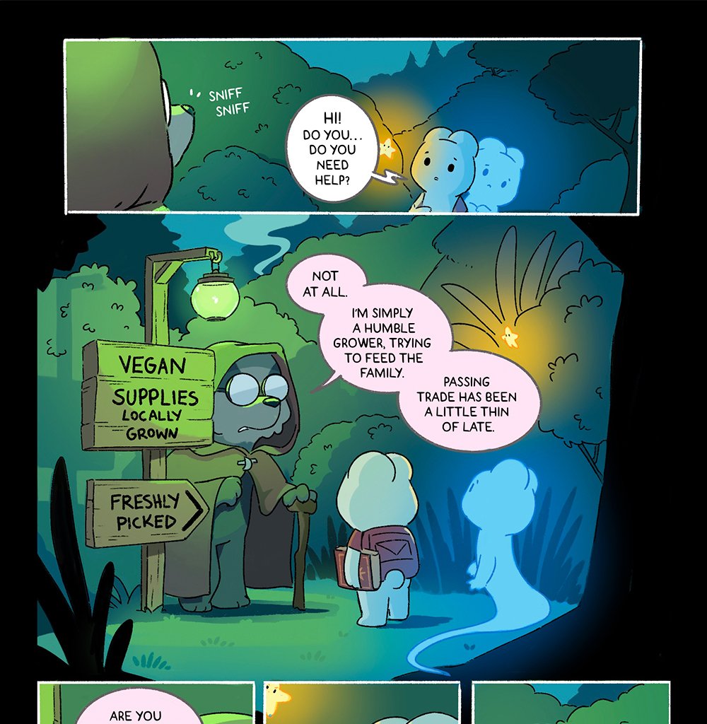 FOO BUN - Episode 15, Page 3: VEGAN SUPPLIES.1