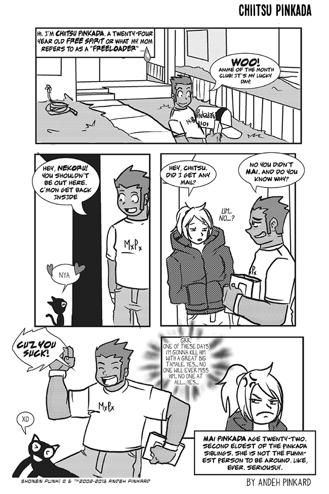 Shonen Punk! - Episode 4, Page 1: 003 Chiitsu Pinkada