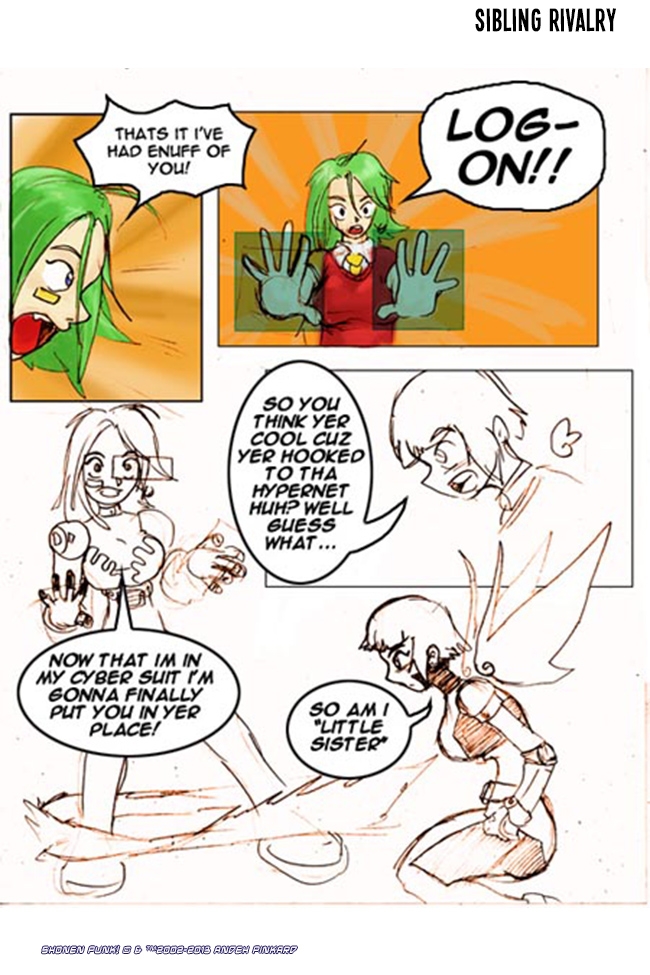 Shonen Punk! - Episode 84, Page 1: 082 Sibling rivalry