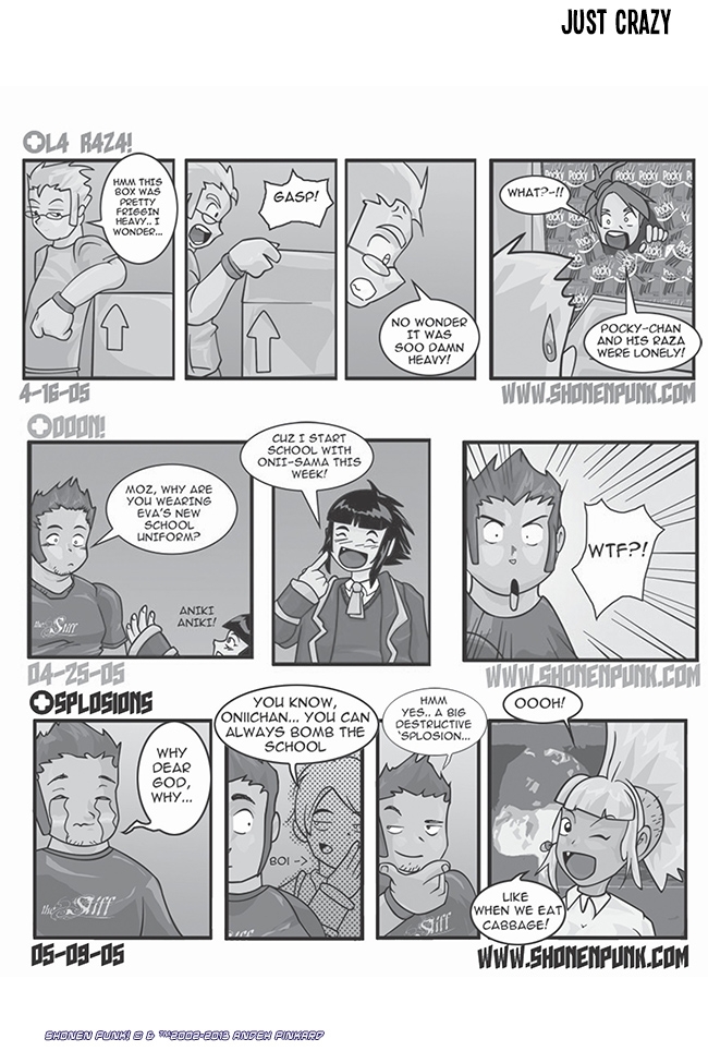 Shonen Punk! - Episode 104, Page 1: 102 Just crazy