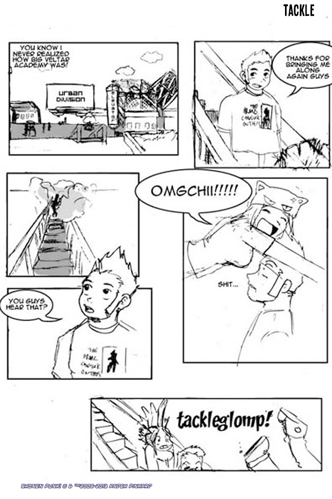 Shonen Punk! - Episode 133, Page 1: 130 Tackle