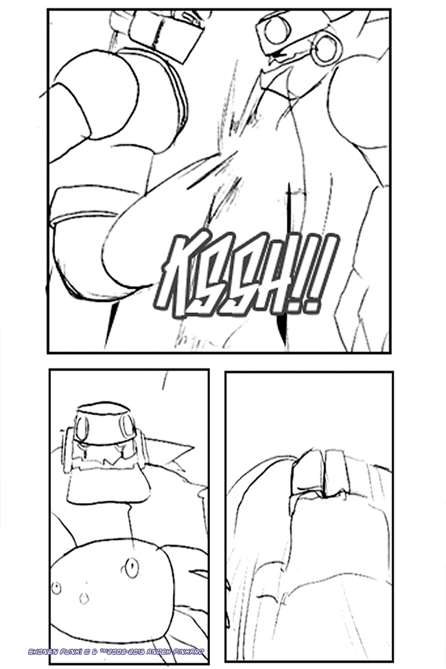 Shonen Punk! - Episode 208, Page 1: 205 Ass Whupping Time