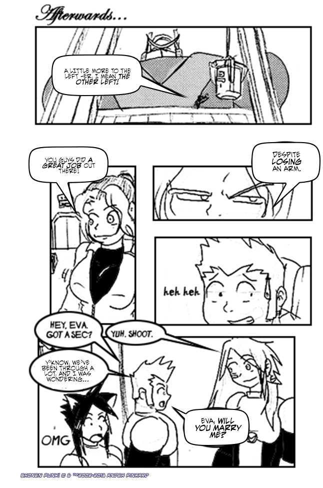 Shonen Punk! - Episode 218, Page 1: 217 finally at last