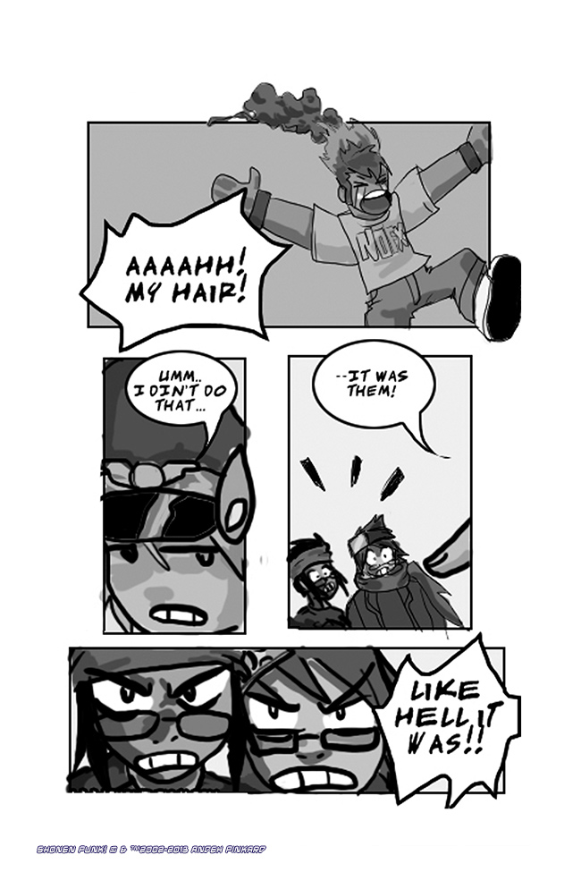 Shonen Punk! - Episode 253, Page 1: 252 Friendly Fire