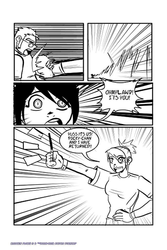 Shonen Punk! - Episode 264, Page 1: 262 The Pawkii Returneth