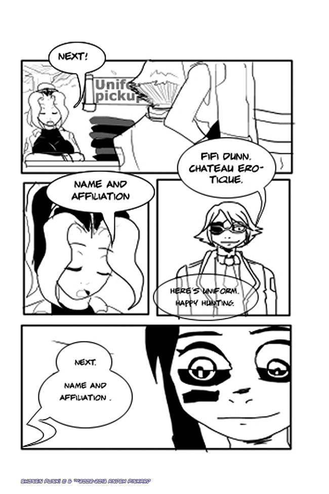 Shonen Punk! - Episode 275, Page 1: 274 Uniform Pick up