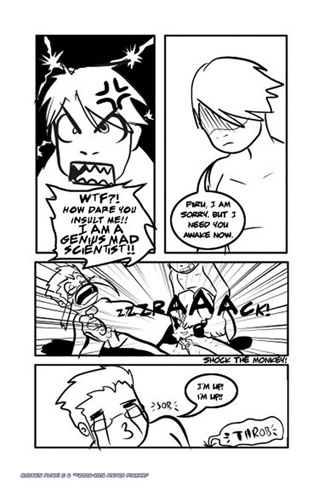 Shonen Punk! - Episode 311, Page 1: 310 Shock The Monkey