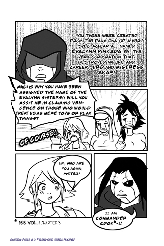 Shonen Punk! - Episode 326, Page 1: 324 The return of Commander Cdok