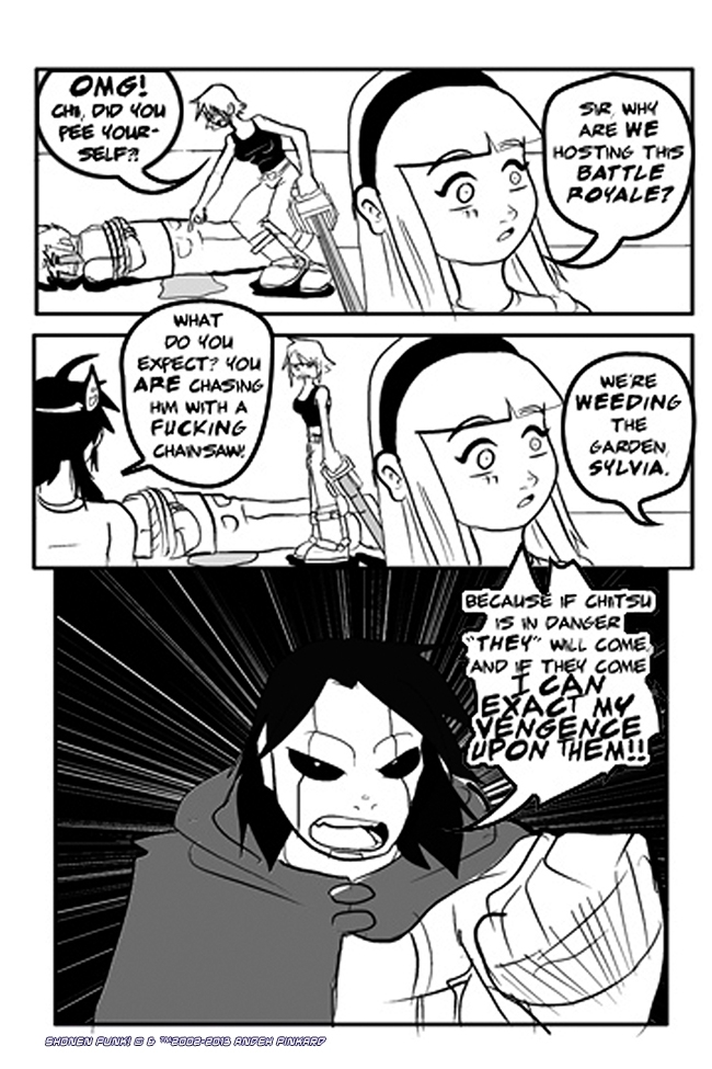 Shonen Punk! - Episode 329, Page 1: 327 Weeding the Garden