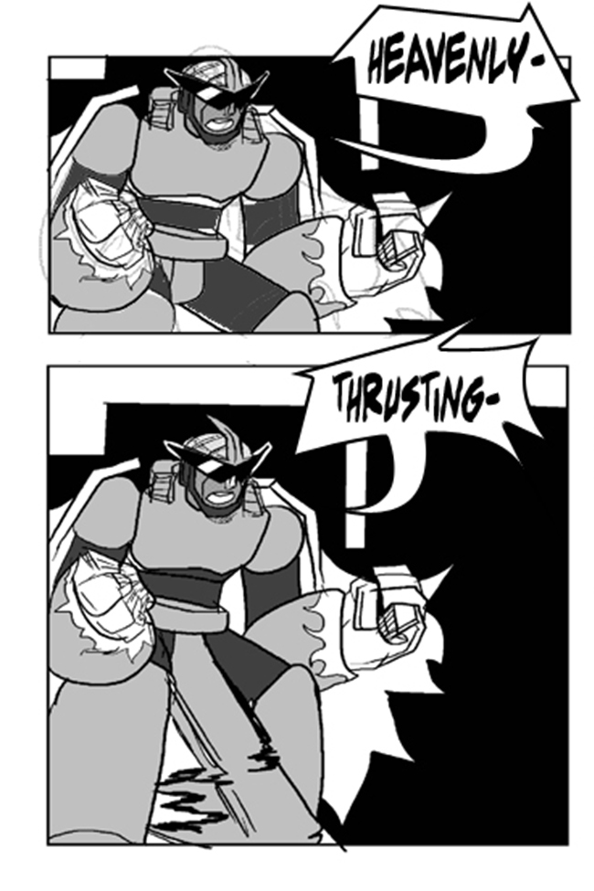 Shonen Punk! - Episode 408, Page 1: 405 Heavenly Thrusting...