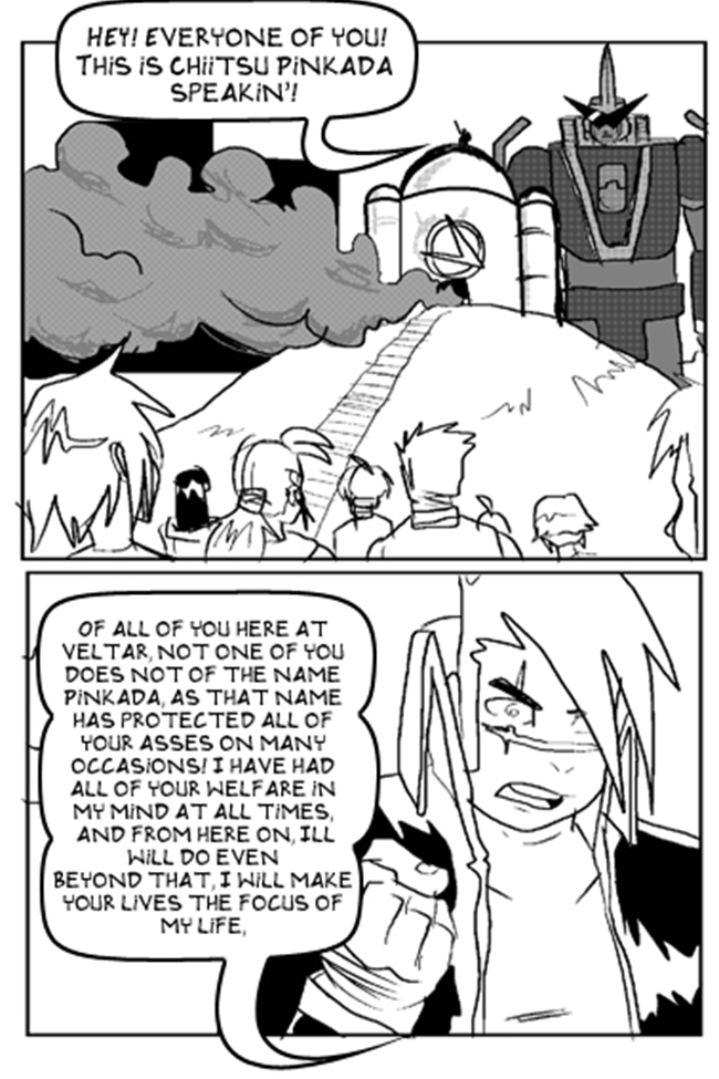Shonen Punk! - Episode 418, Page 1: 415 The End of Veltar