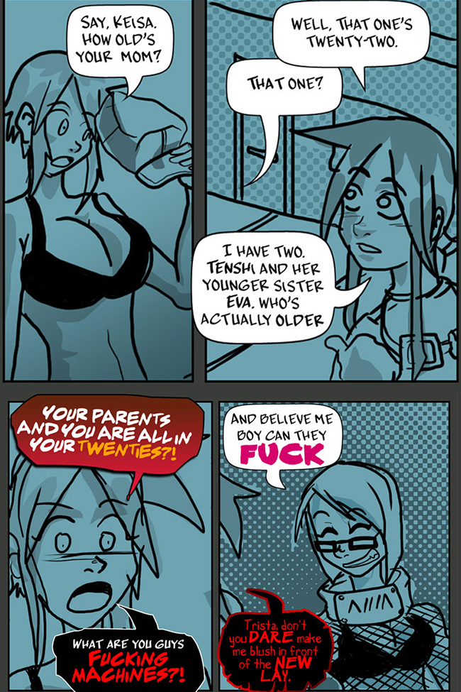 Shonen Punk! - Episode 428, Page 1: 424 F__k Machines