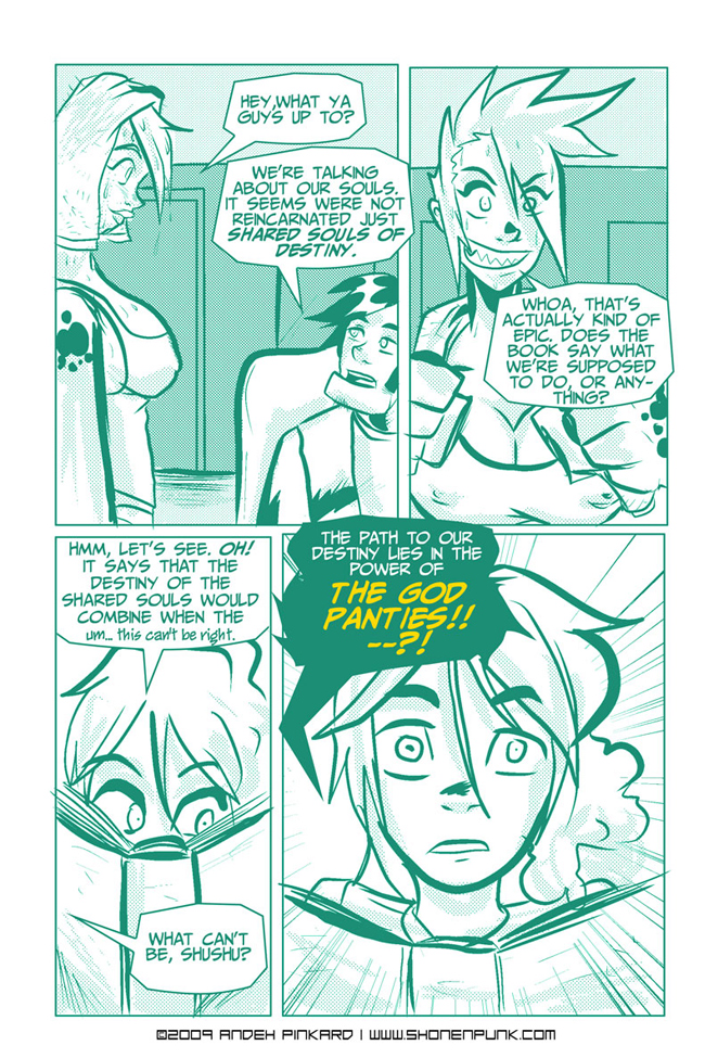 Shonen Punk! - Episode 486, Page 1: 479 Destiny