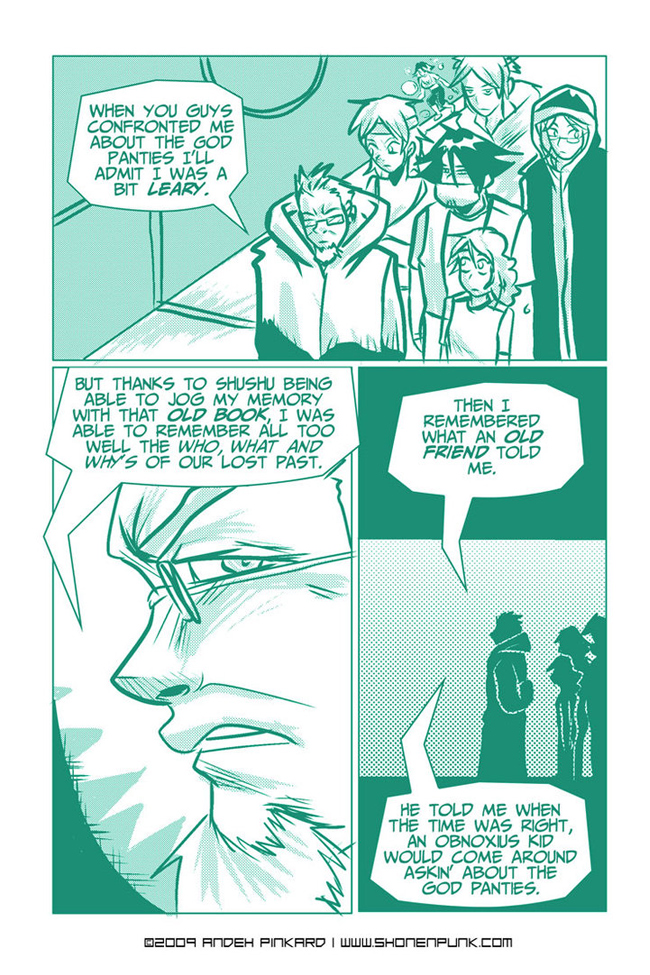 Shonen Punk! - Episode 489, Page 1: 482 Old Memories