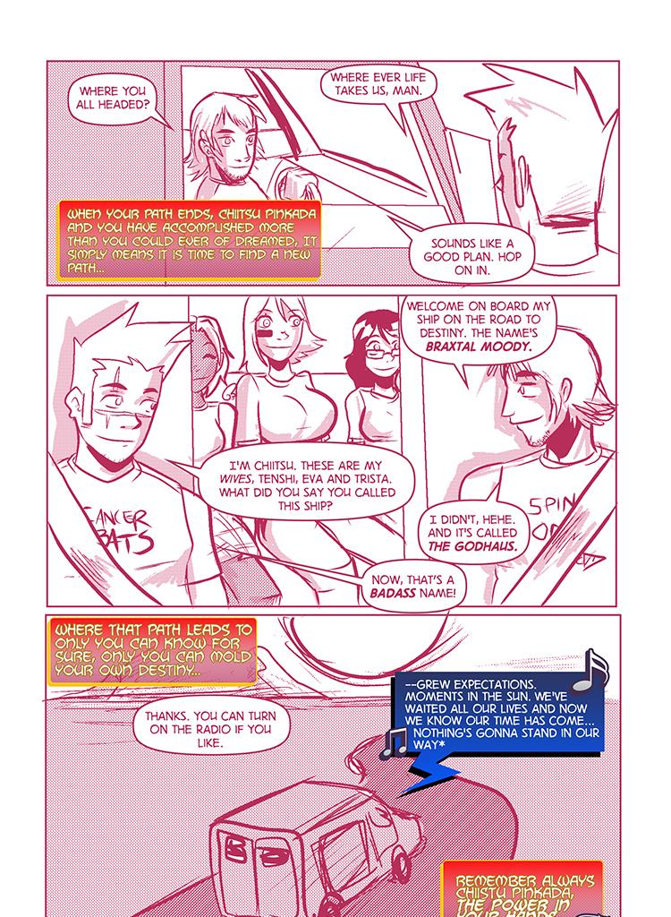 Shonen Punk! - Episode 541, Page 1: 532 The Power in your hands