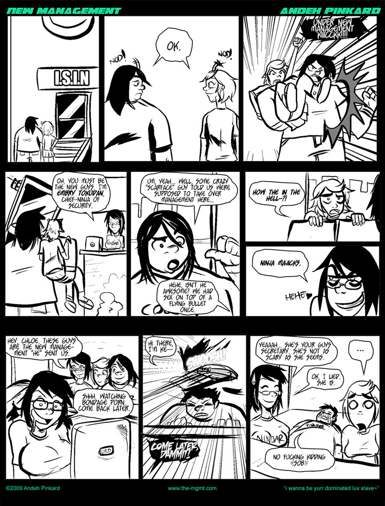 Shonen Punk! - Episode 551, Page 1: 542 New management