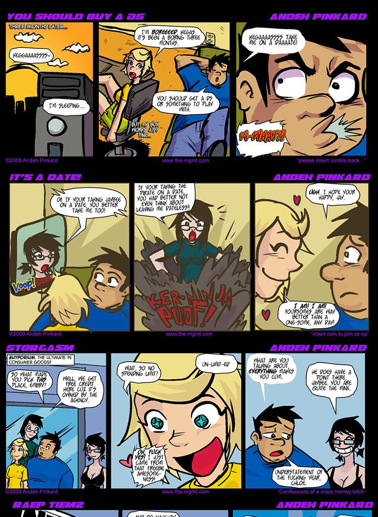 Shonen Punk! - Episode 555, Page 1: 546 It's a date