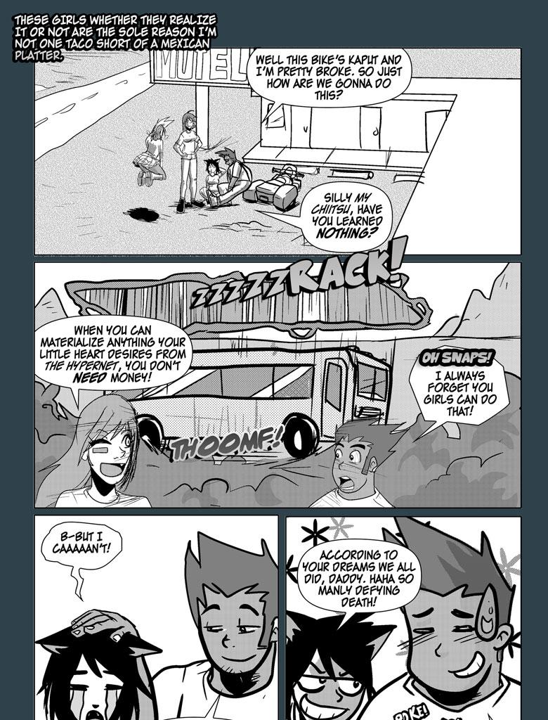 Shonen Punk! - Episode 587, Page 1: 576 We don_t need no stinkin_ bikeses