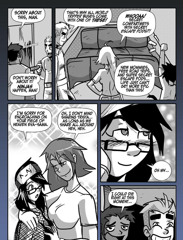 Shonen Punk! - Episode 597, Page 1: 586 Sharing Network
