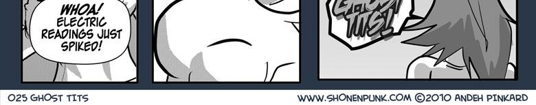 Shonen Punk! - Episode 608, Page 1: 596 Ghost Tits