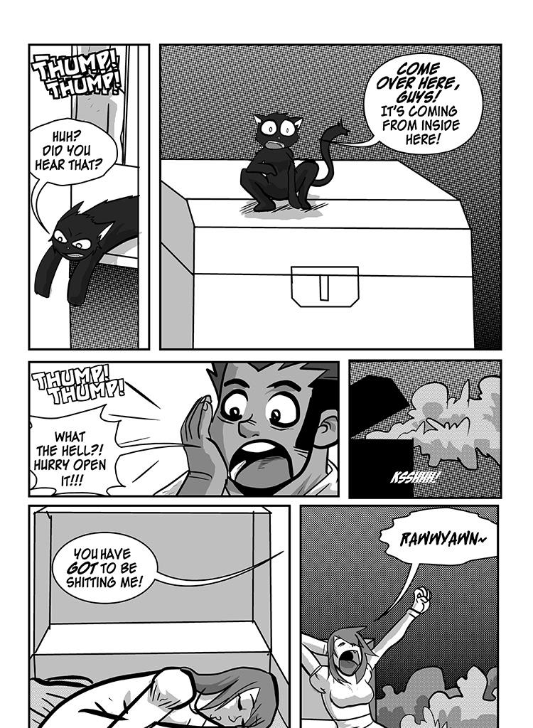 Shonen Punk! - Episode 651, Page 1: 638 Poon in a box