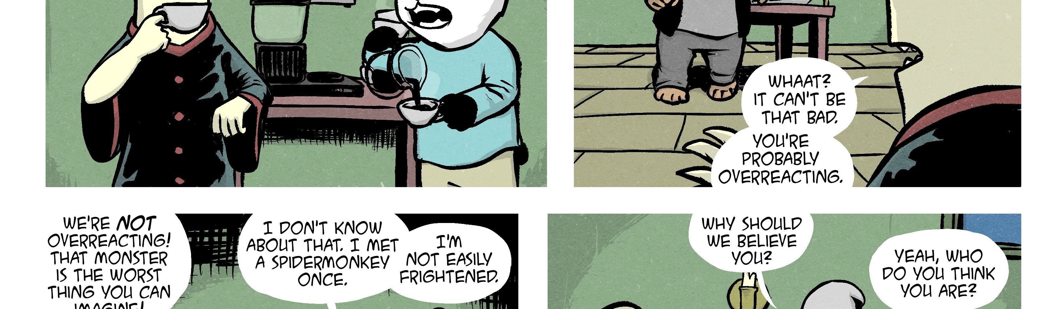 Pipeline Lizards - Episode 120, Page 1: Chapter 6 - 5