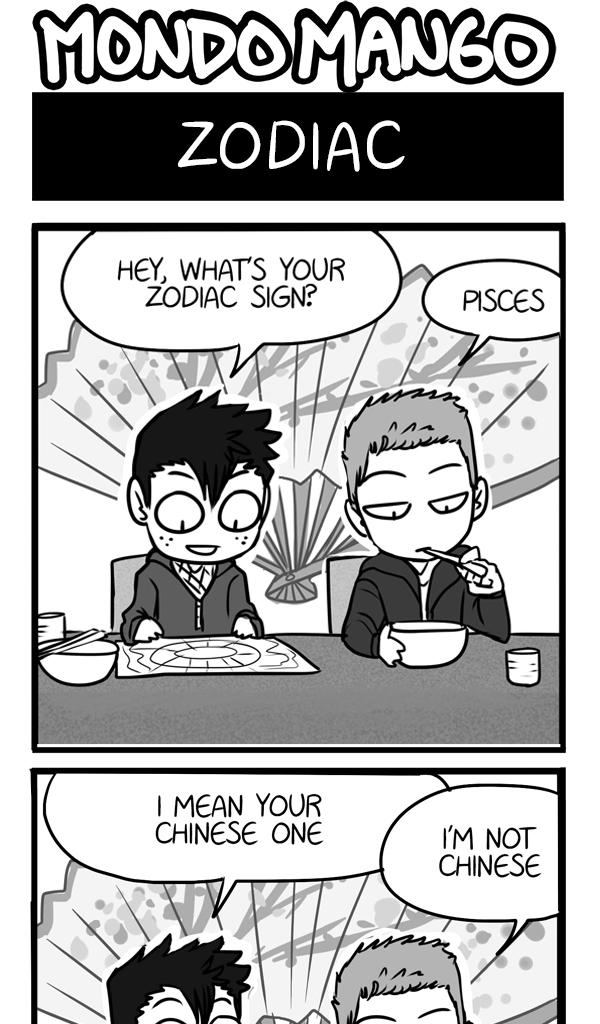 Mondo Mango - Episode 10, Page 1: Zodiac