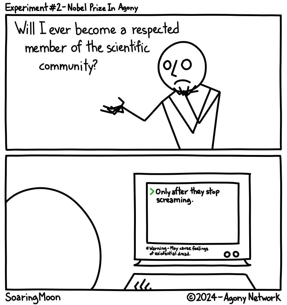 Agony Network - Episode 2, Page 1: Experiment #0002