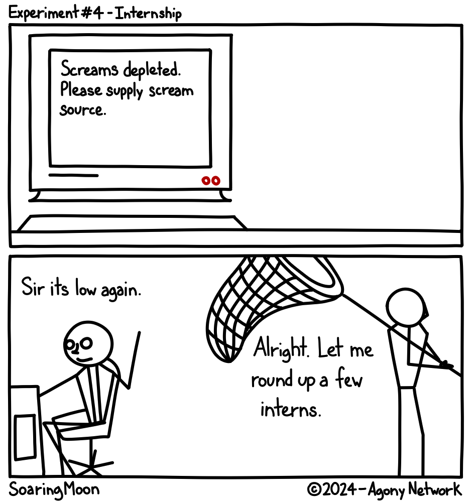 Agony Network - Episode 4, Page 1: Experiment #0004