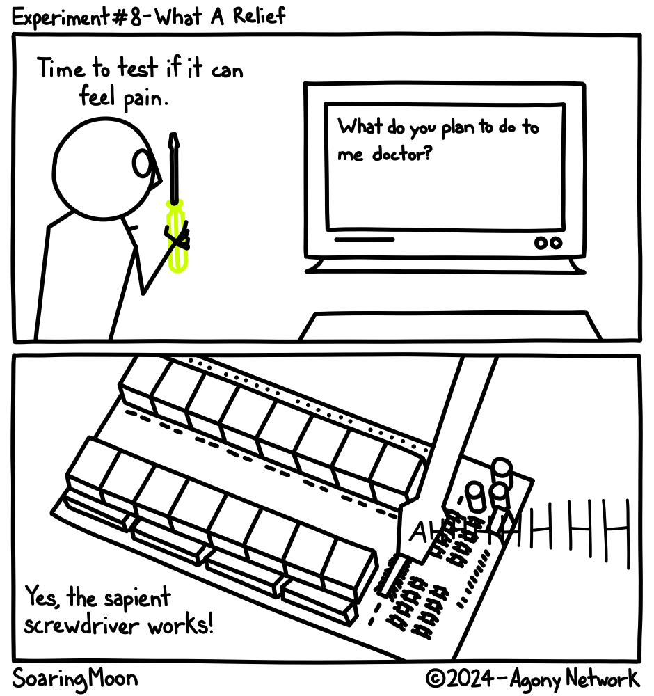 Agony Network - Episode 8, Page 1: Experiment #0008