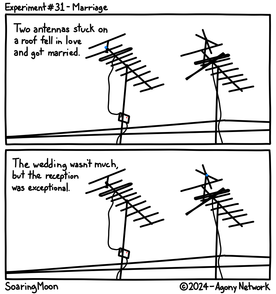 Agony Network - Episode 31, Page 1: Experiment #31 - Marriage