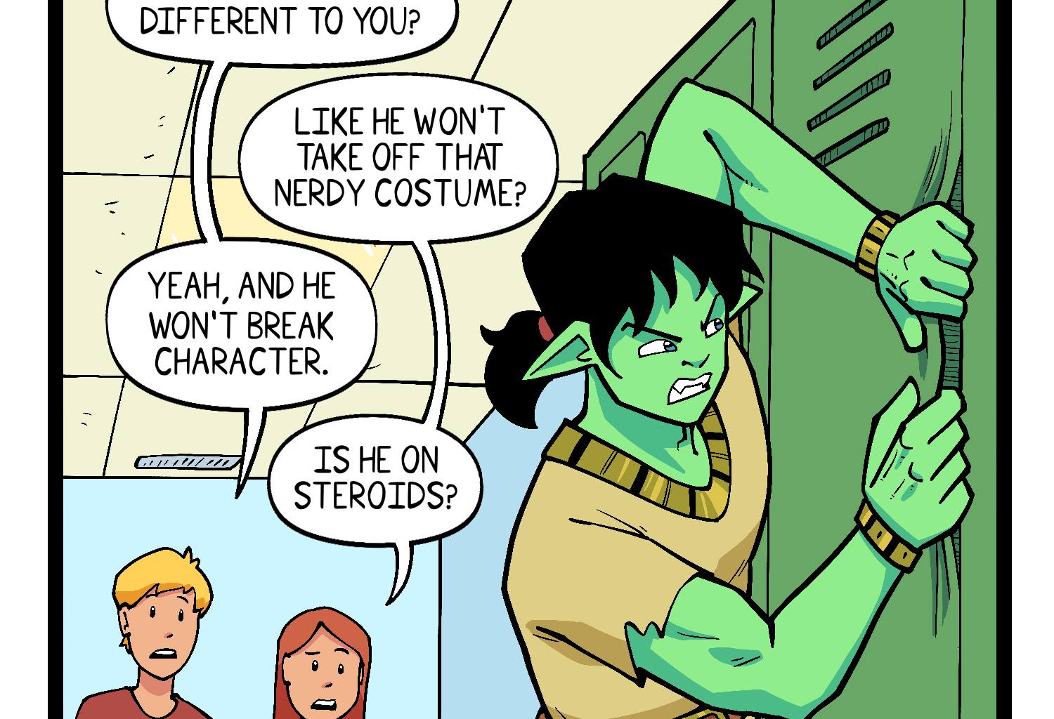 Gobbomancers! - Episode 34, Page 1: Taking Class in Another World