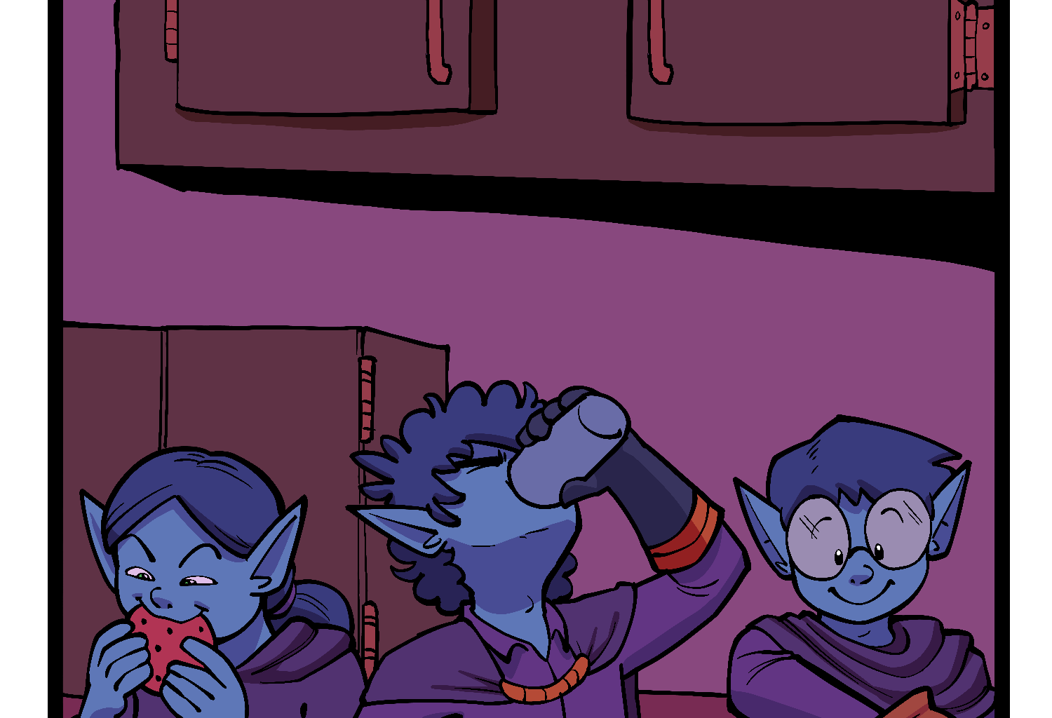 Gobbomancers! - Episode 36, Page 1: Cookies and Milk