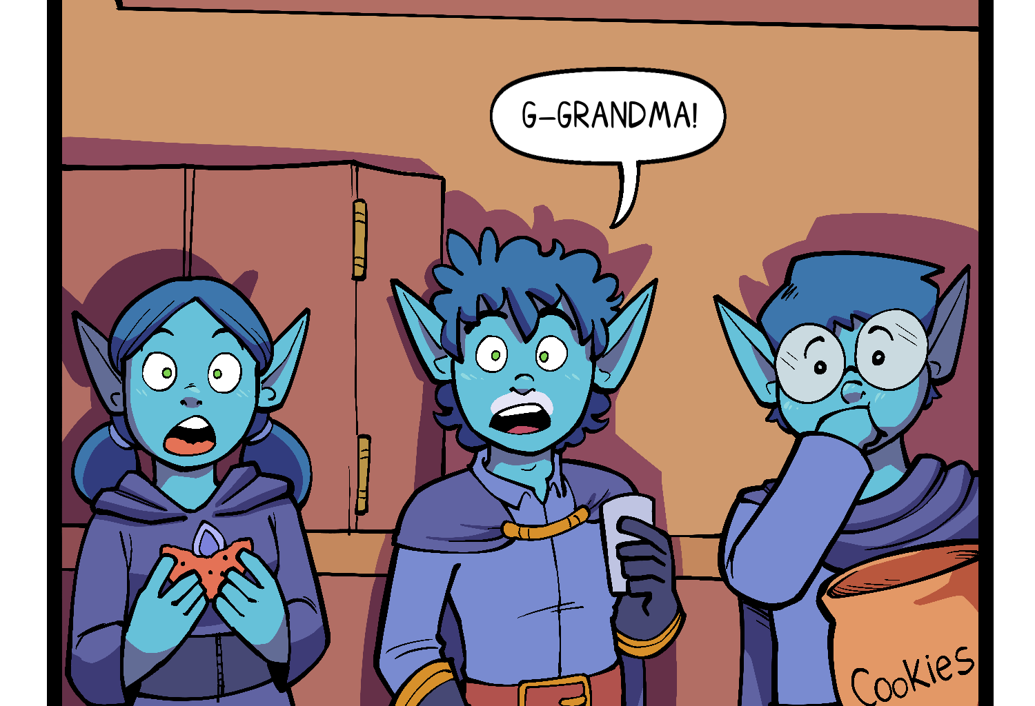 Gobbomancers! - Episode 36, Page 1: Cookies and Milk