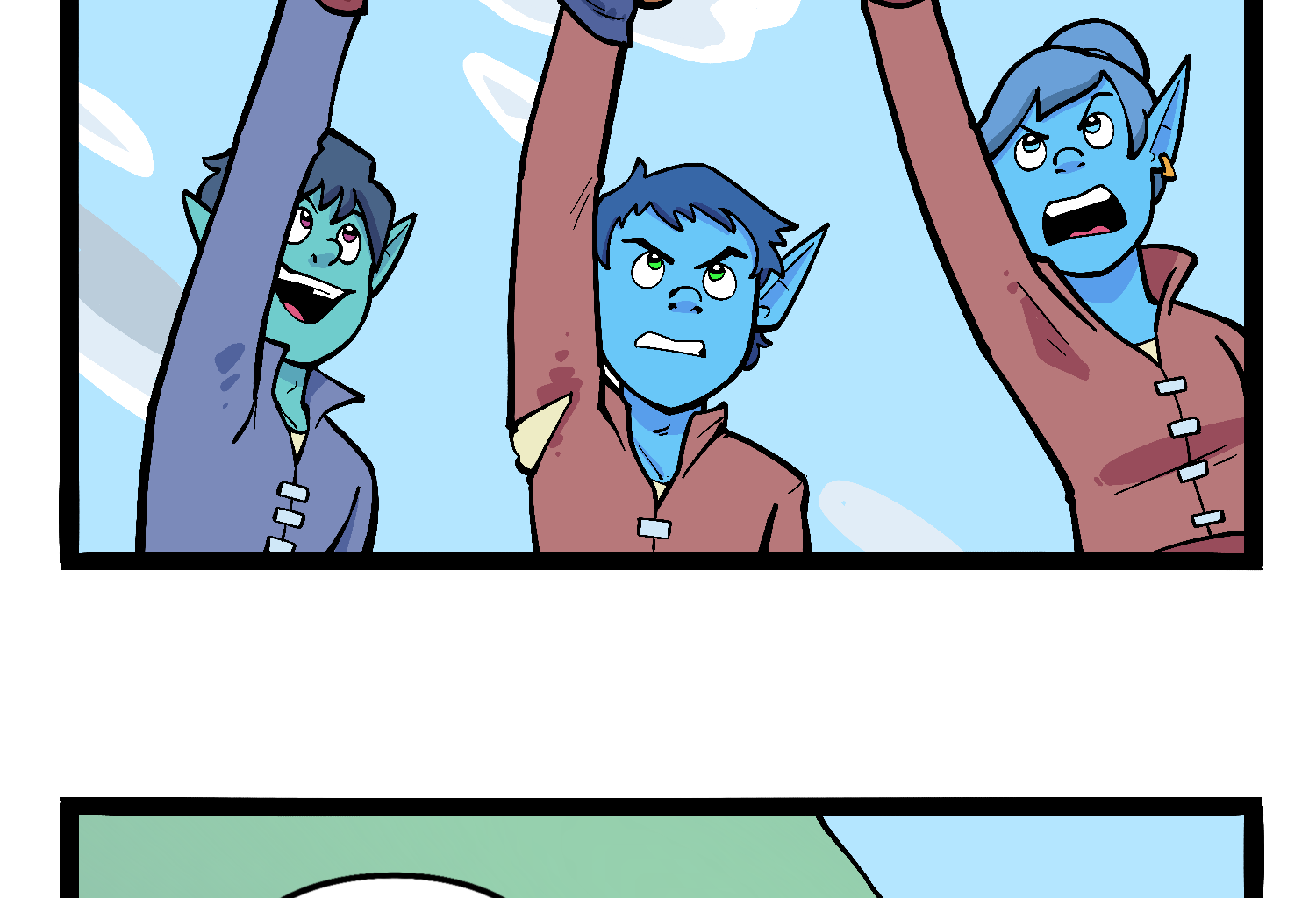 Gobbomancers! - Episode 38, Page 1: The Royal Knights