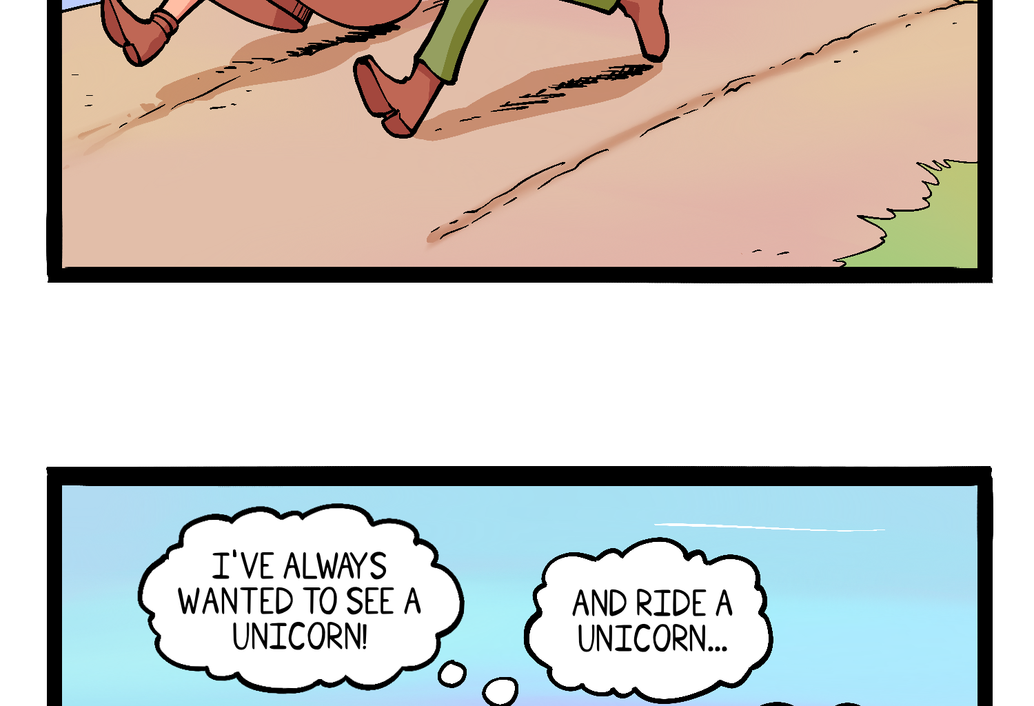 Gobbomancers! - Episode 43, Page 1: The Unicorn