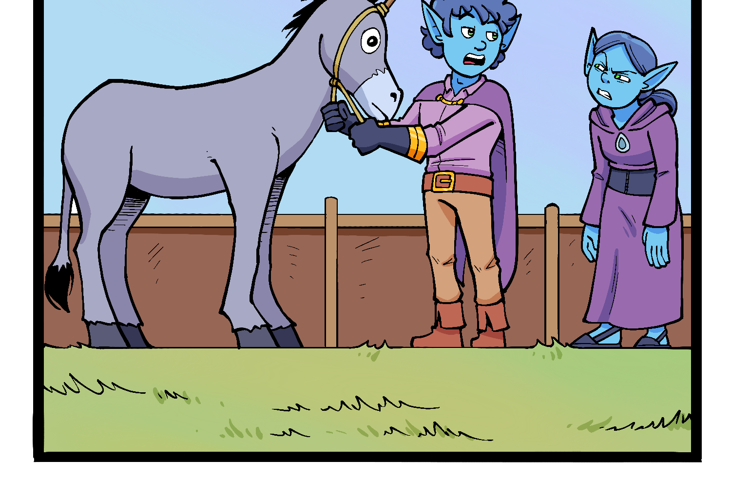 Gobbomancers! - Episode 43, Page 1: The Unicorn