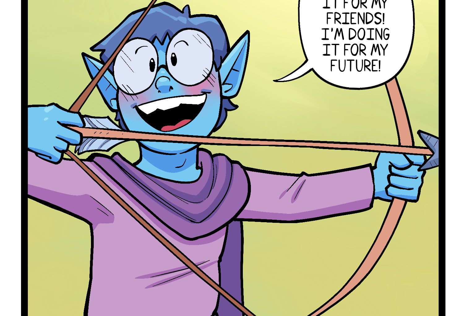 Gobbomancers! - Episode 44, Page 1: The Archer