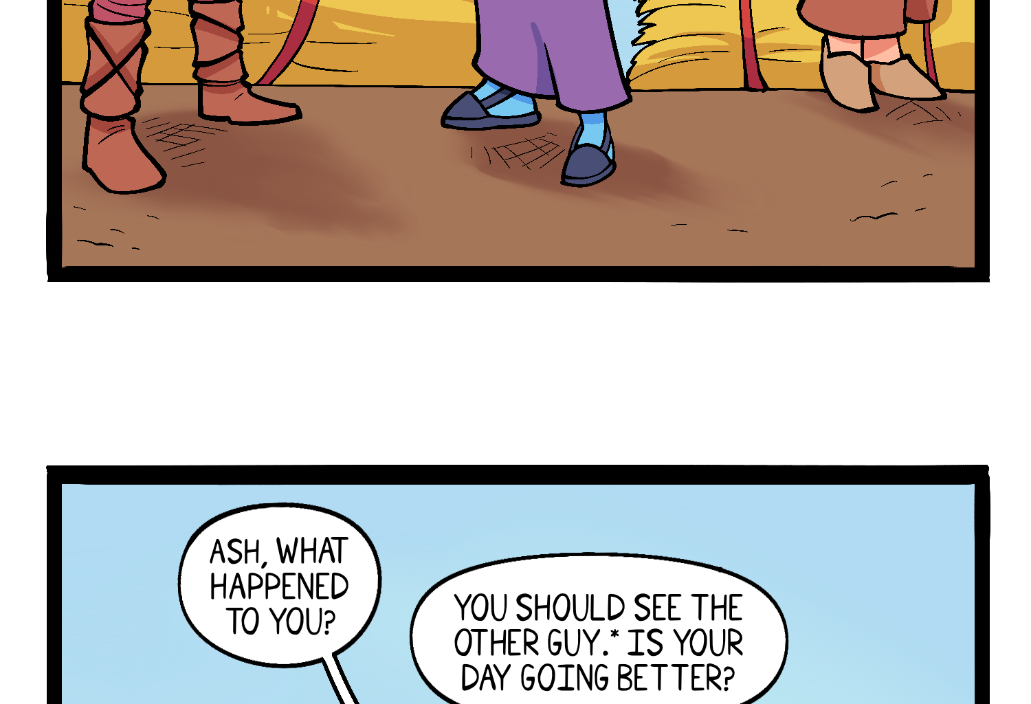 Gobbomancers! - Episode 46, Page 1: The Kebabs