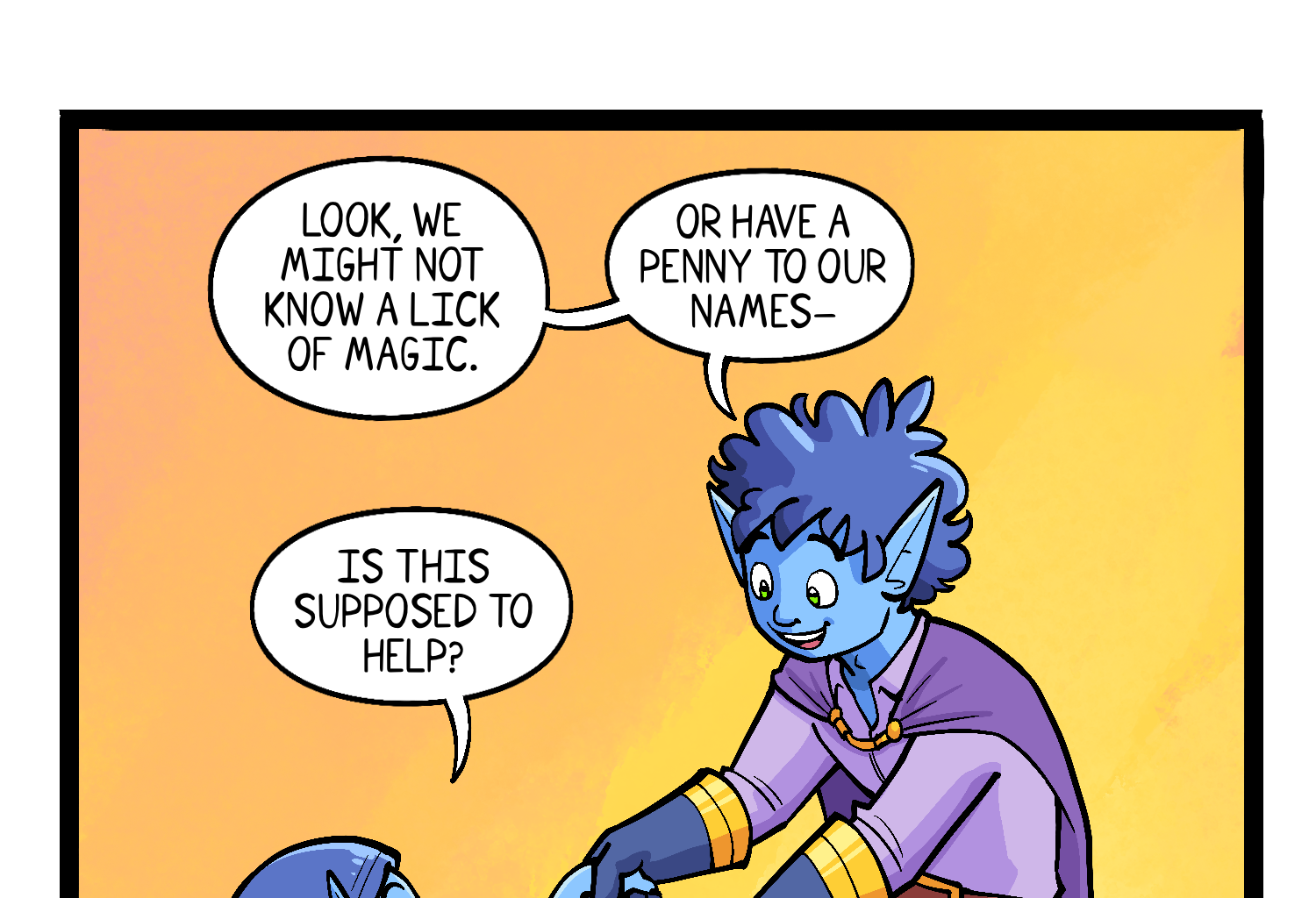 Gobbomancers! - Episode 49, Page 1: Pep Talk