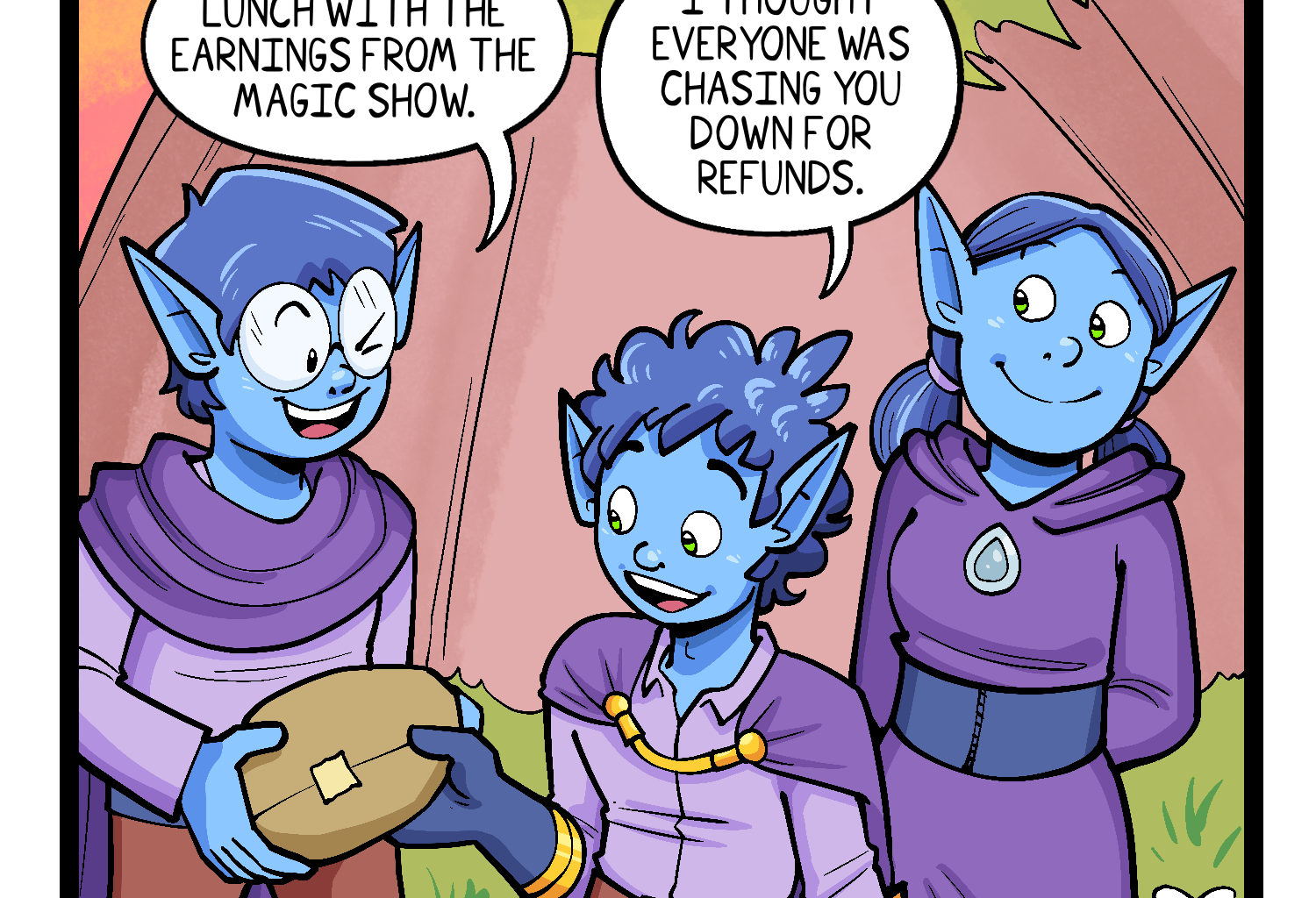 Gobbomancers! - Episode 50, Page 1: Gobbomancers Forever