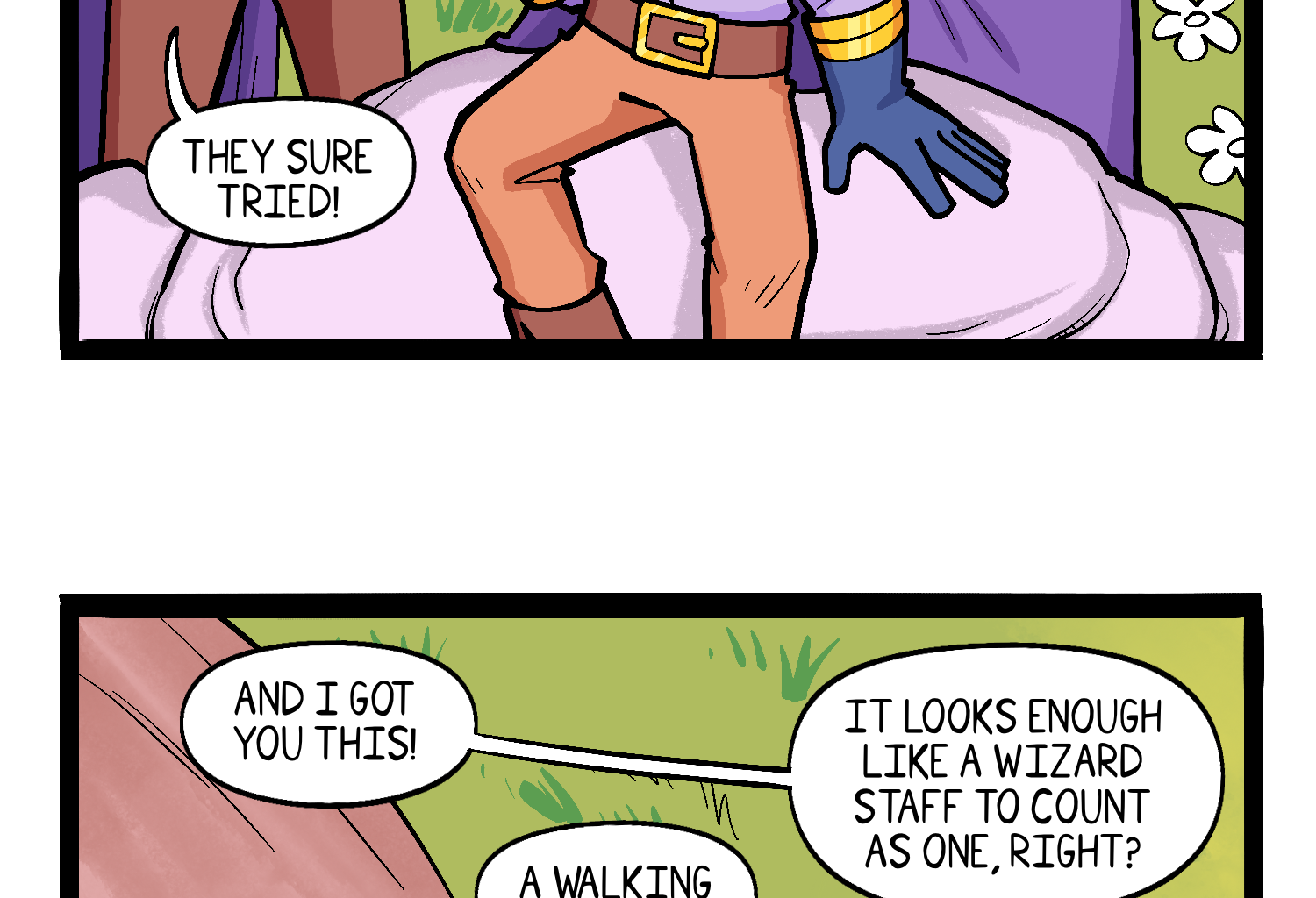 Gobbomancers! - Episode 50, Page 1: Gobbomancers Forever