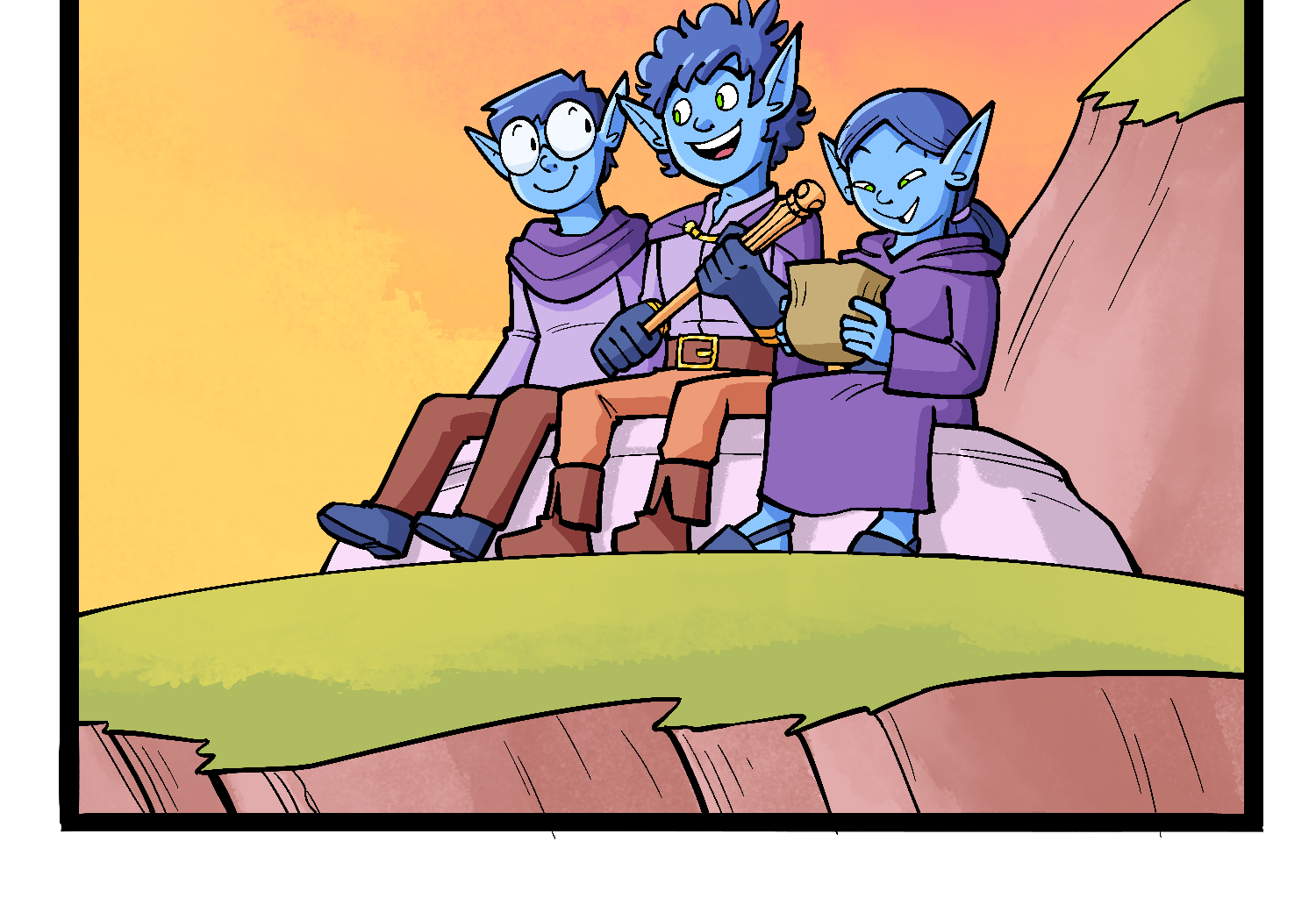 Gobbomancers! - Episode 50, Page 1: Gobbomancers Forever