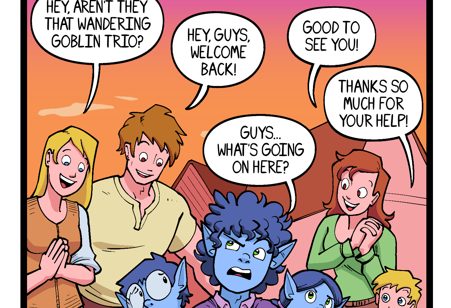 Gobbomancers! - Episode 51, Page 1: Mistaken Identity