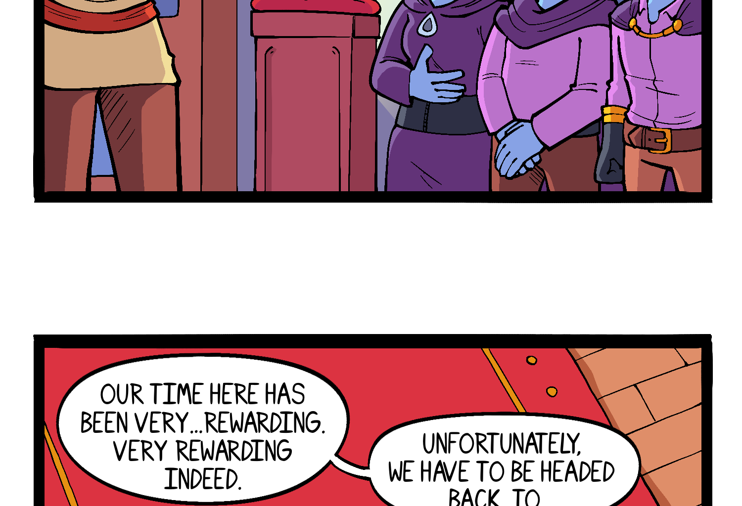 Gobbomancers! - Episode 52, Page 1: Pebble For Your Thoughts