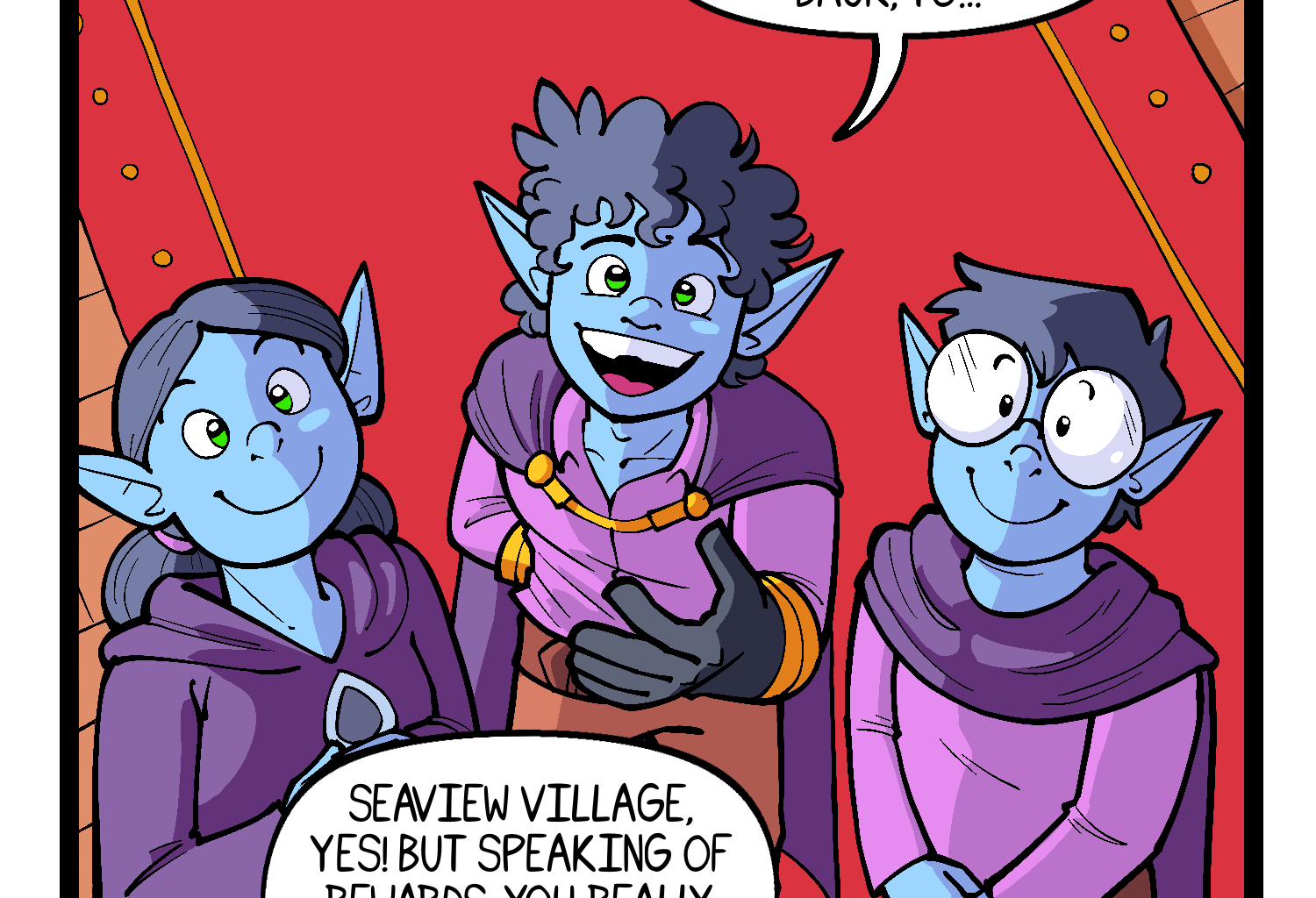 Gobbomancers! - Episode 52, Page 1: Pebble For Your Thoughts